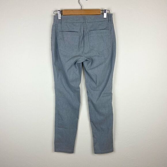 Vince Zip-Pocket Slim Straight Trousers - Gray - Picture 5 of 7